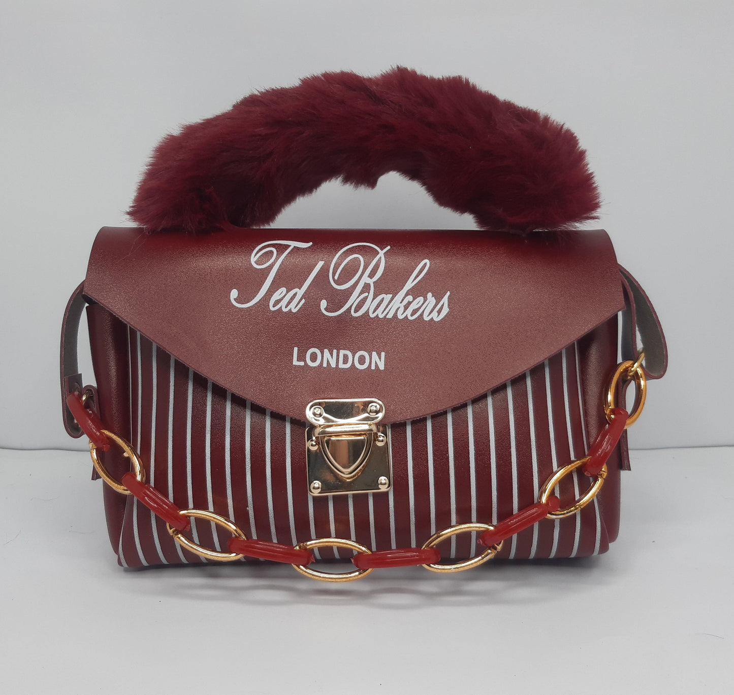 The Graceful Maroon Mini Handbag Wolvegaze.store