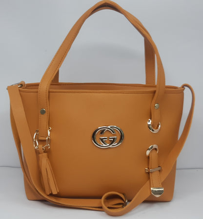 Mustard Yellow Elegance Tote Bag Wolvegaze.store